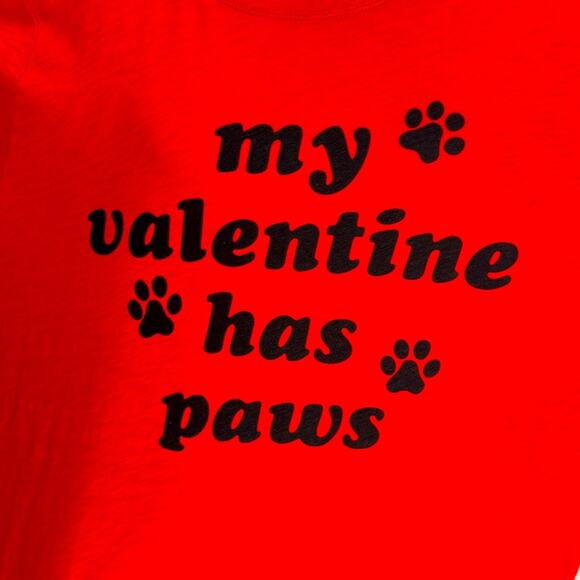 Torrid Red Dog Lover Crew Neck Roll Sleeve T-Shirt Size 3 or 3X - Picture 4 of 13